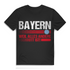 Bayern – weil alles andere Schrott ist! Herren Statement Shirt aus Bio Baumwolle Black