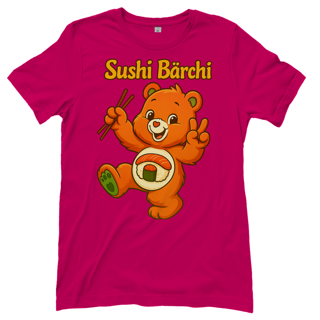 Sushi Bärchi - Glücksbärchi - Damen T-Shirt Sorbet