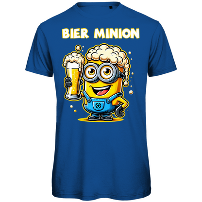 Bier Minion - Herren Premium Bio T-Shirt