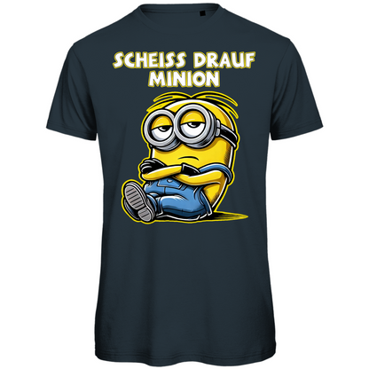 Scheiss drauf Minion - Herren Premium Bio T-Shirt