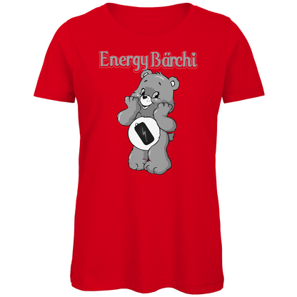 Energy Bärchi - Glücksbärchi - Damen Premium Bio T-Shirt Red
