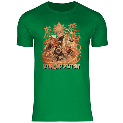 Naruto Bier no Jutsu - Herren Shirt