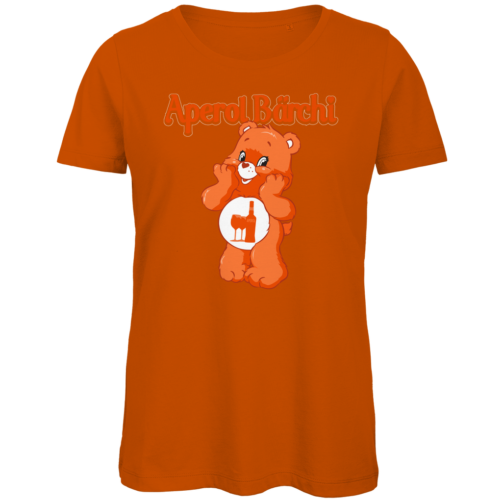 Aperol Bärchi - Glücksbärchi - Damen Premium Bio T-Shirt Urban Orange