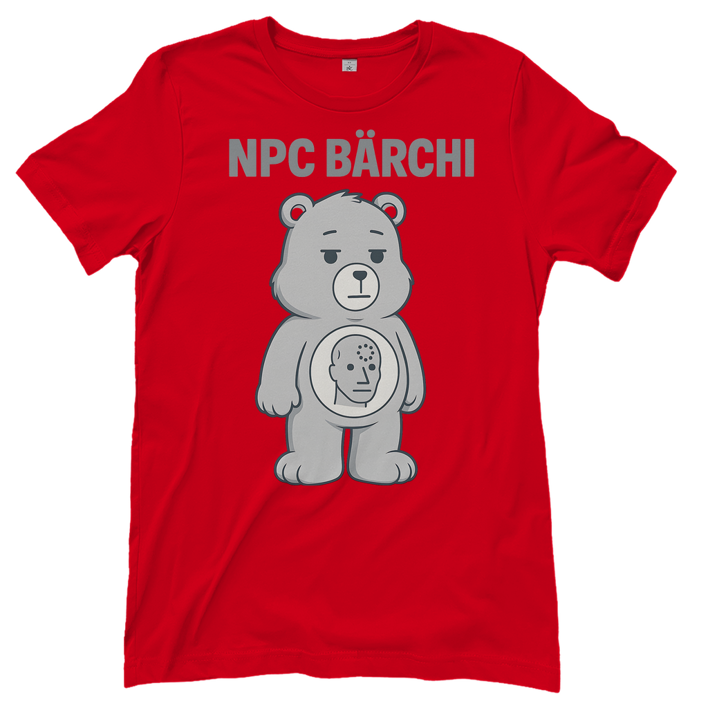 NPC Bärchi - Glücksbärchi - Damen T-Shirt Red