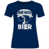 Nur noch ein Bier - Damenshirt Navy