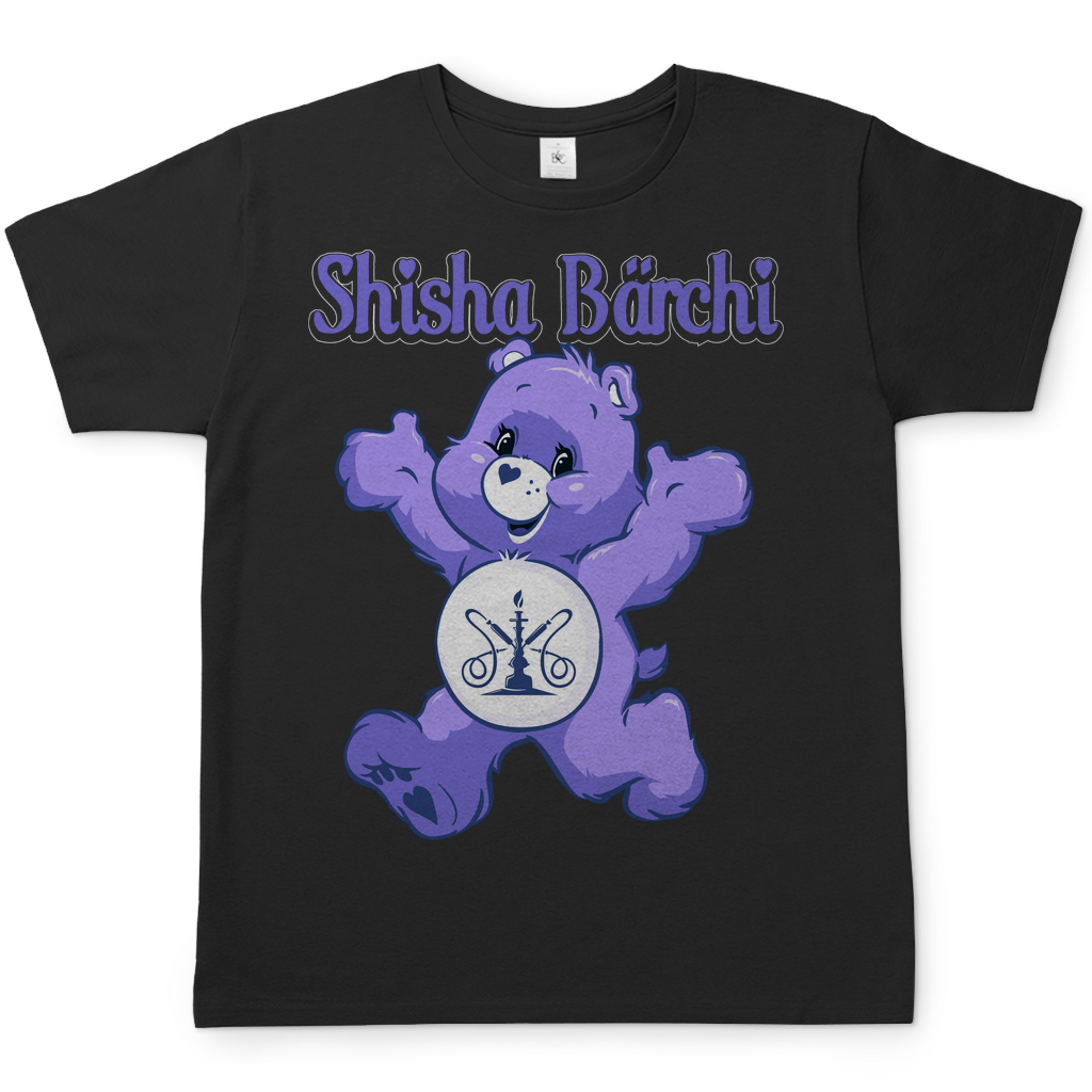 Shisha Bärchi - Glücksbärchi - Herren Shirt Black