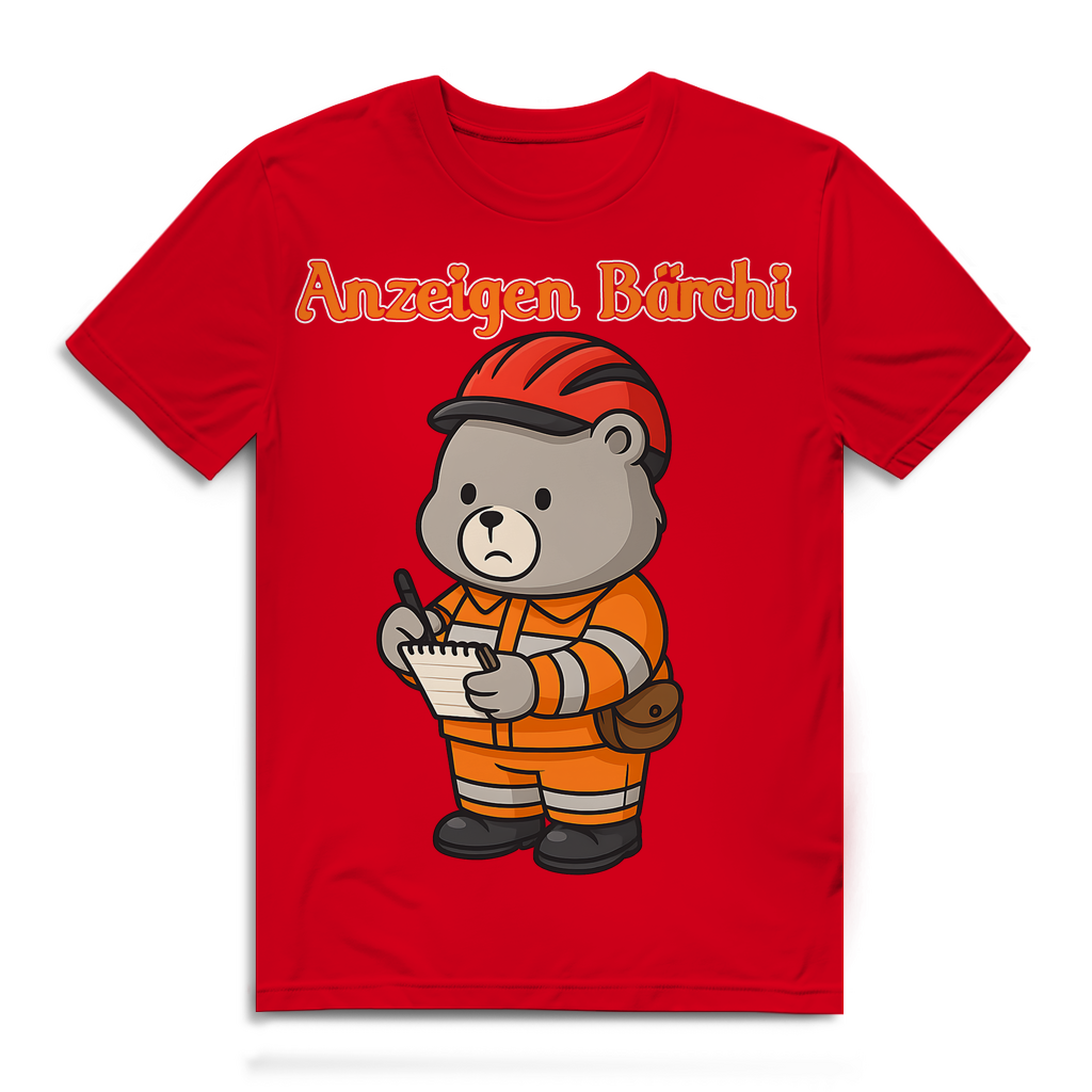 Anzeigen Bärchi - Glücksbärchi - Herren Premium Bio T-Shirt Red