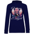 Wein Engel - Damen Hoodie Navy Blue