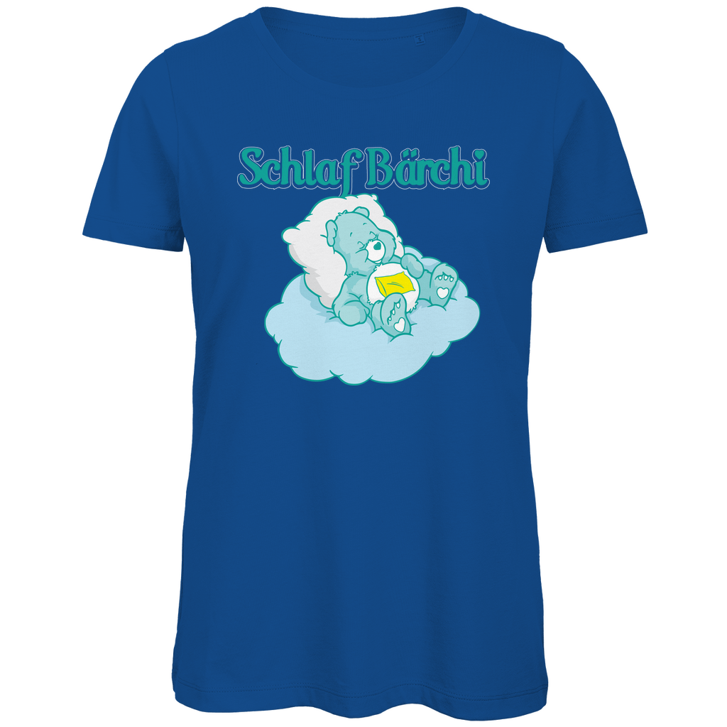 Schlaf Bärchi - Glücksbärchi - Damen Premium Bio T-Shirt Royal Blue