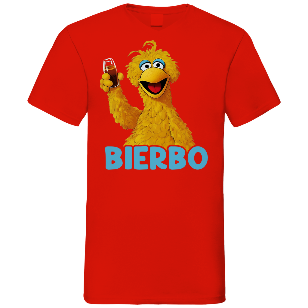 Sesamstraße - Bibo Bierbo - Herren V-Neck Shirt