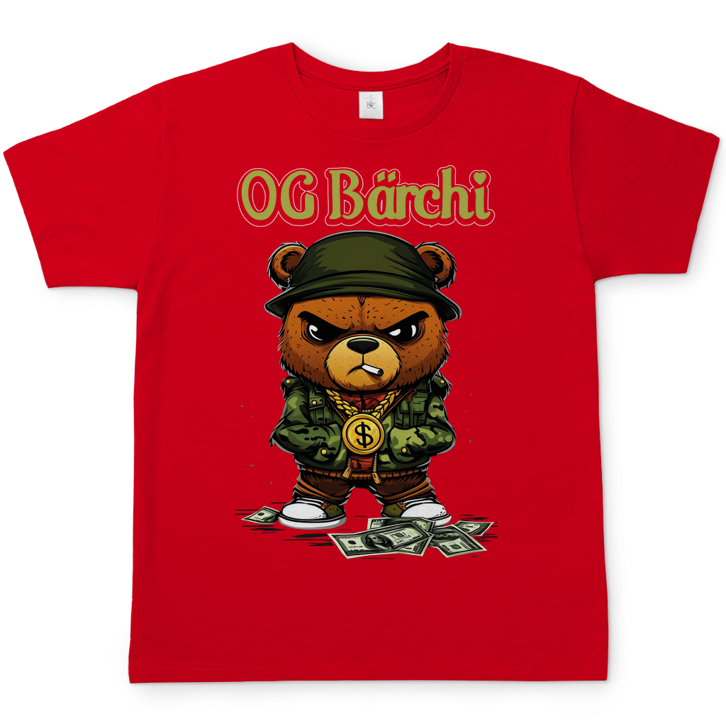 OG Bärchi - Glücksbärchi - Herren T-Shirt Red