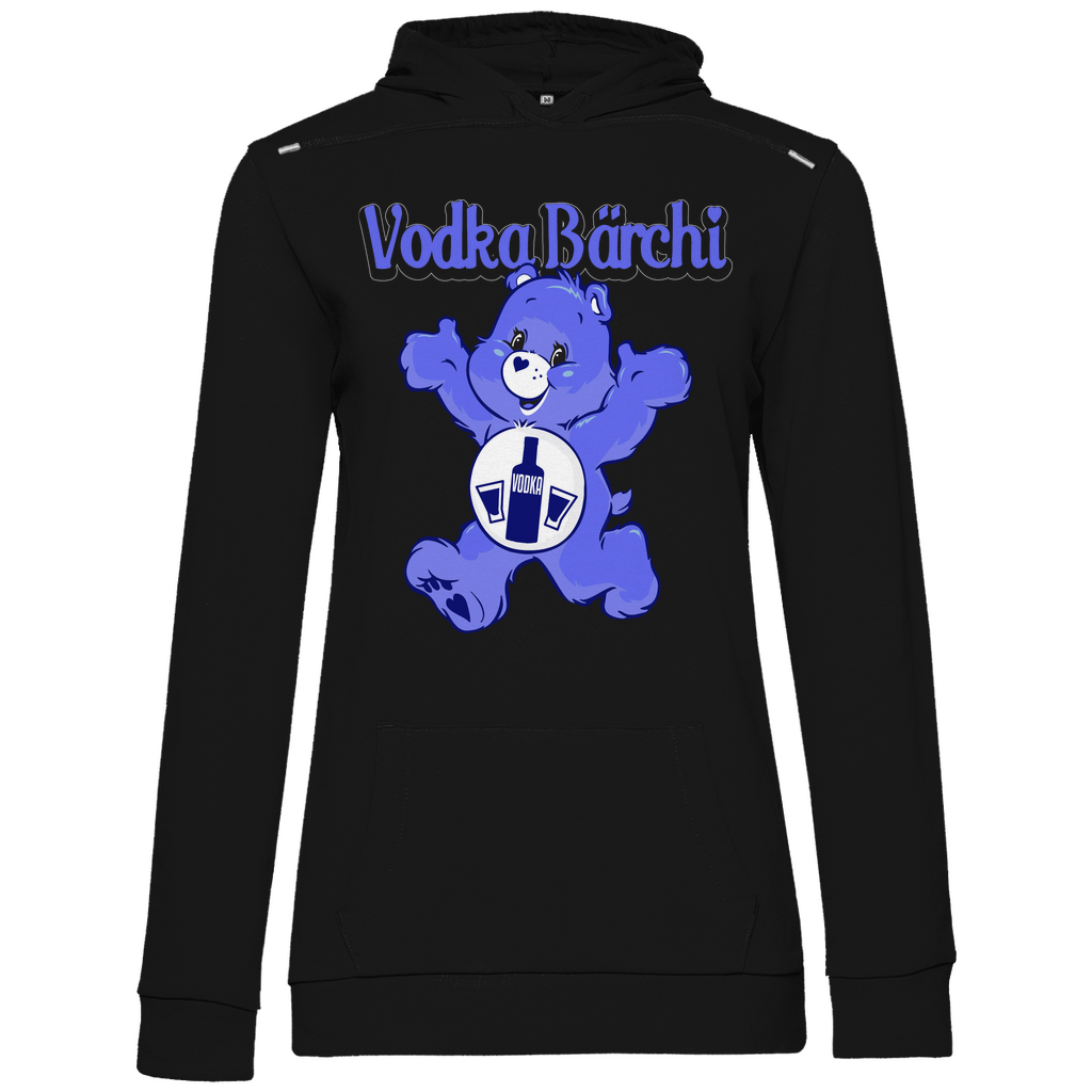 Vodka Bärchi - Glücksbärchi - Damen Hoodie Black