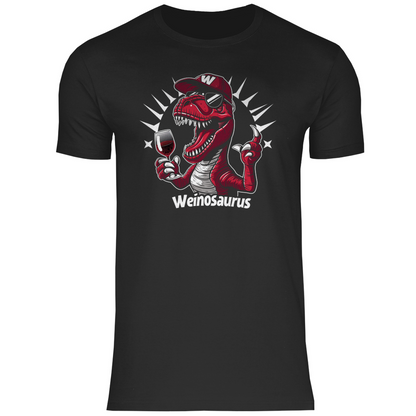 Weinosaurus - Herren Shirt Black