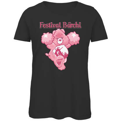 Festival Bärchi - Glücksbärchi - Damen Premium Bio T-Shirt Black