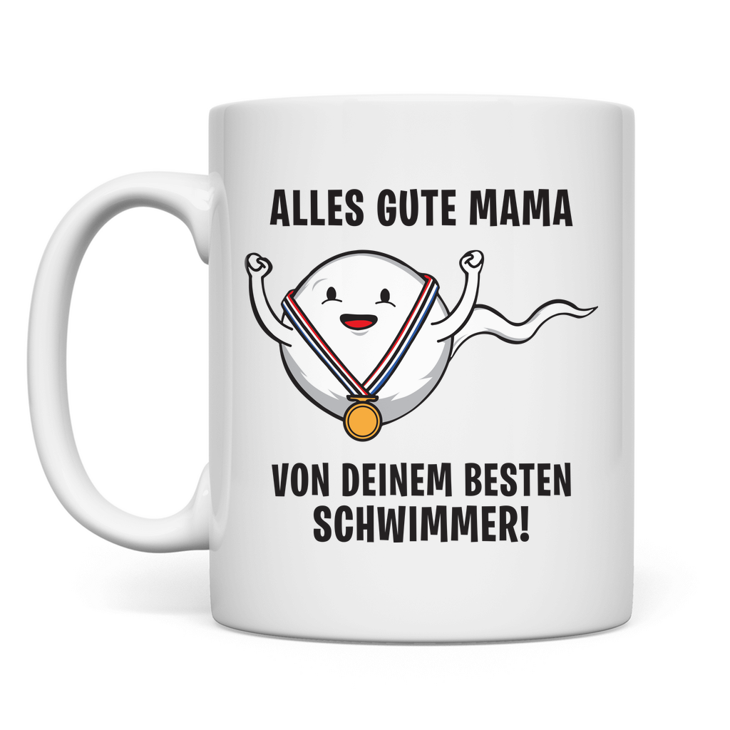 Alles gute Mama von deinem besten Schwimmer! - Tasse