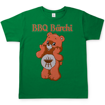 BBQ Bärchi - Glücksbärchi - Herren Shirt Kelly Green