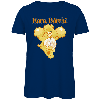 Korn Bärchi - Glücksbärchi - Damen Premium Bio T-Shirt Navy