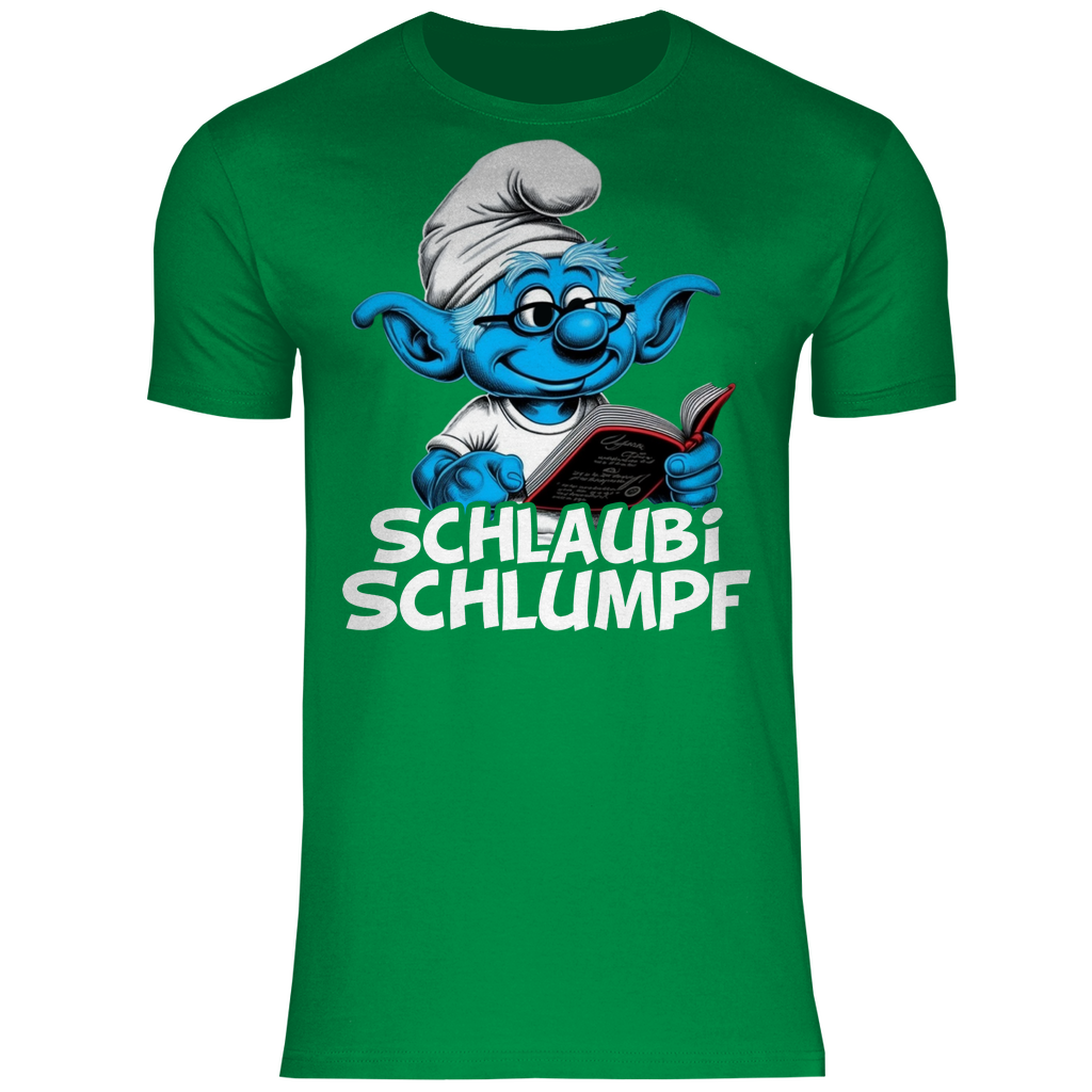 Schlaubi Schlumpf Grafik - Herren Shirt