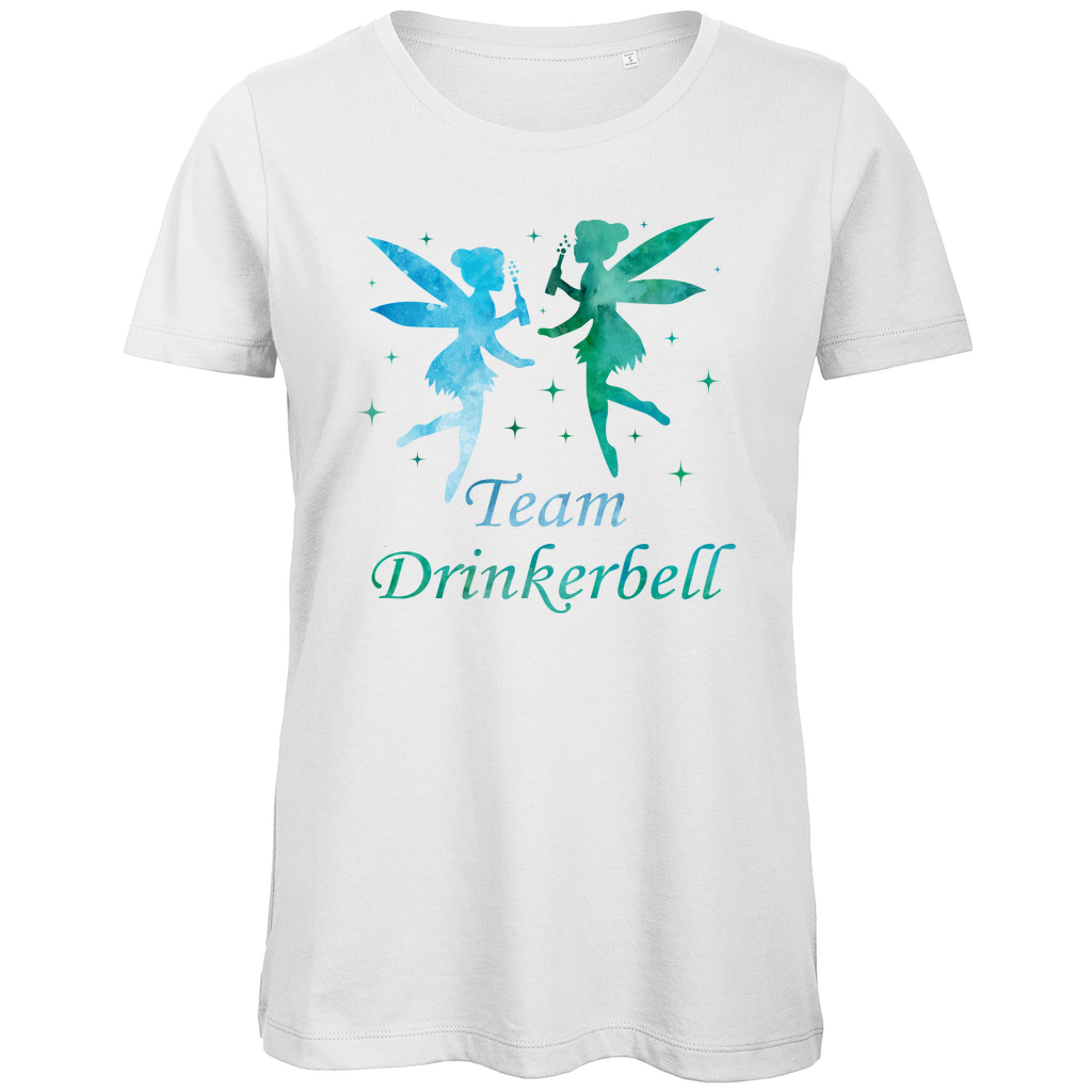 Team Drinkerbell - Prinzessin Aquarell - Damen Premium Bio T-Shirt