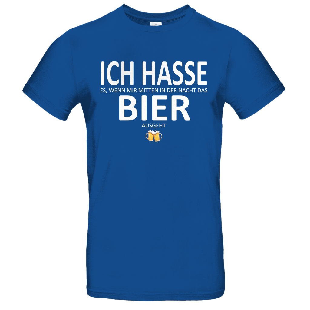 Hasse es wenn mir Bier ausgeht - Herren Shirt