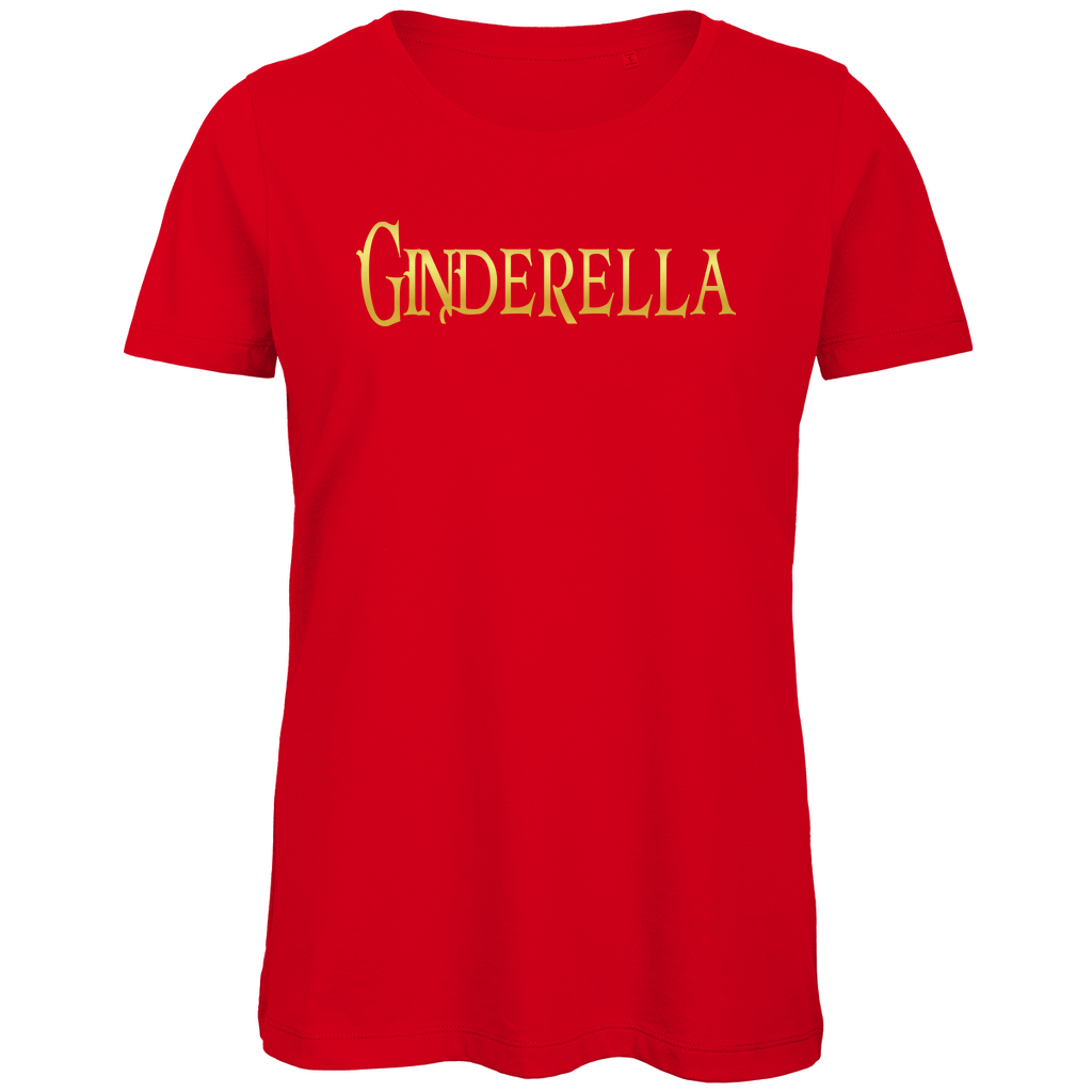 Ginderella - Prinzessin Gold - Damen Premium Bio T-Shirt