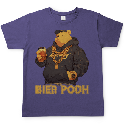 Winnie the Bier Pooh - Herren Shirt Millennial Lilac