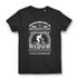 Biker Freund T-Shirt Damen – Mein Freund ist verrückt – MTB Fun Design mit Humor Black