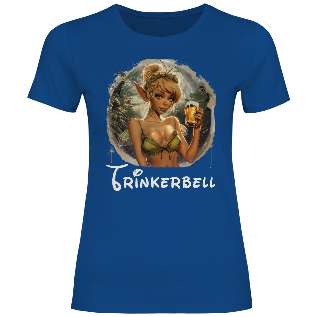 Trinkerbell Retro - Damenshirt