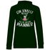 Gin knallt besser als die meisten Männer - Damen Hoodie Forest Green