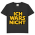Ich Wars Nicht - Damen V-Neck T-Shirt Black