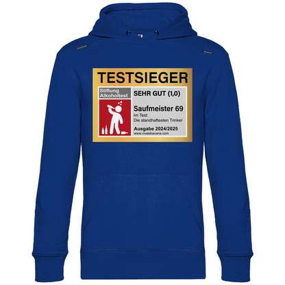 Testsieger Saufmeister 69 - Unisex Hoodie Royal