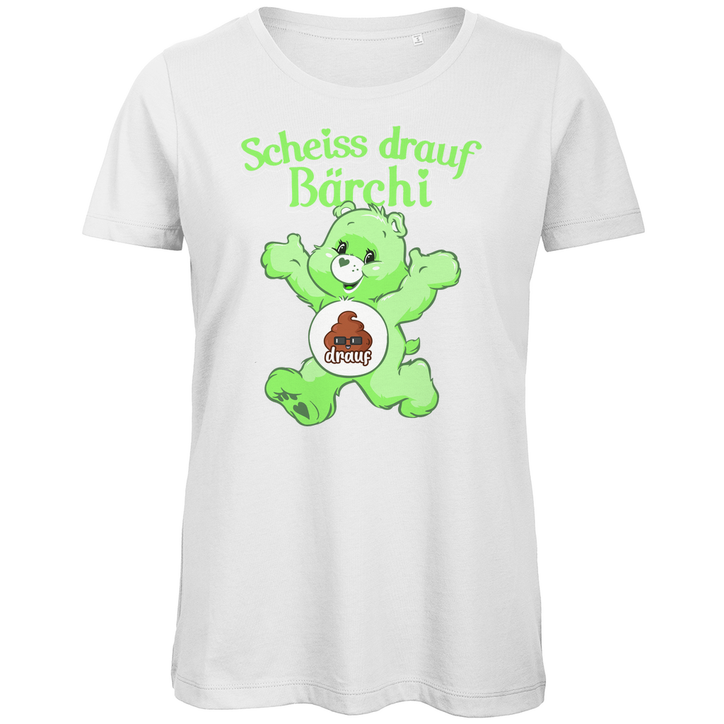 Scheiss drauf Bärchi - Glücksbärchi - Damen Premium Bio T-Shirt