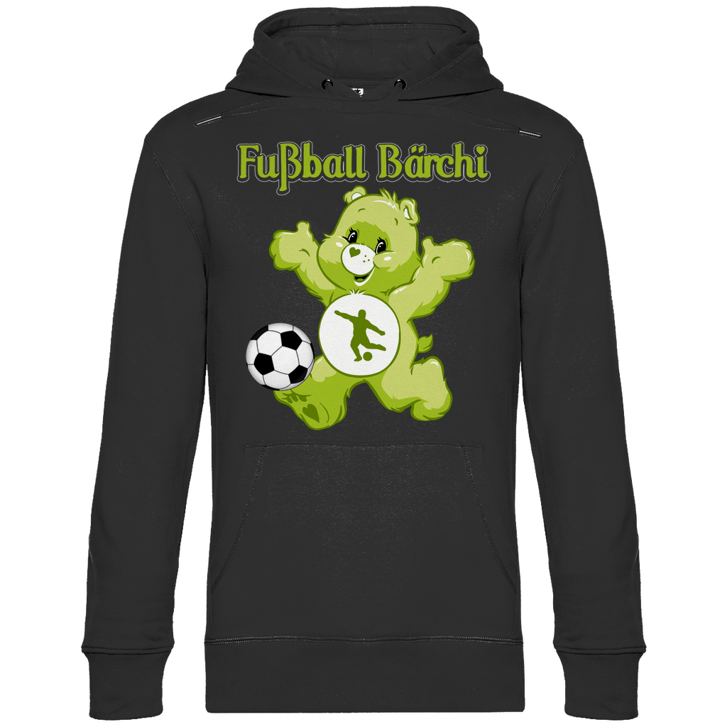 Fußball Bärchi - Glücksbärchi - Unisex Hoodie Black
