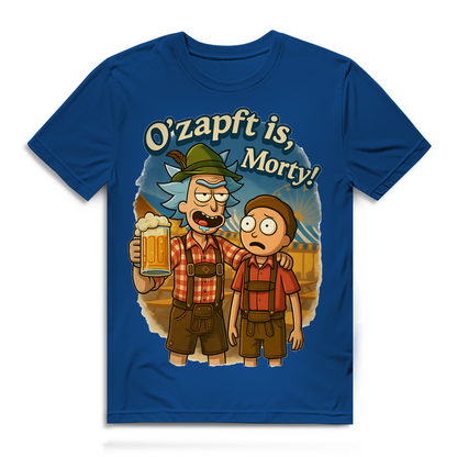 O´Zapft is Morty! Rick &amp; Morty Oktoberfest Bier - Herren Premium Bio T-Shirt