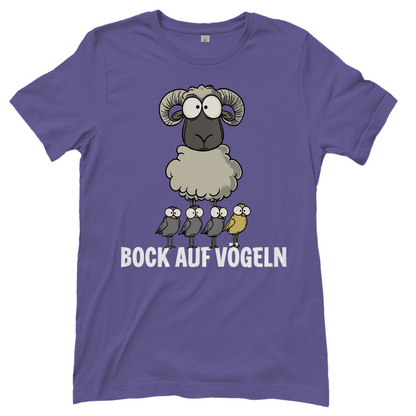 Bock auf Vögeln - Damenshirt Millennial Lilac