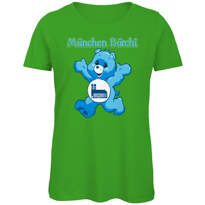 München Bärchi - Glücksbärchi - Damen Premium Bio T-Shirt Real Green