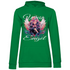 Wein Engel - Damen Hoodie Kelly Green