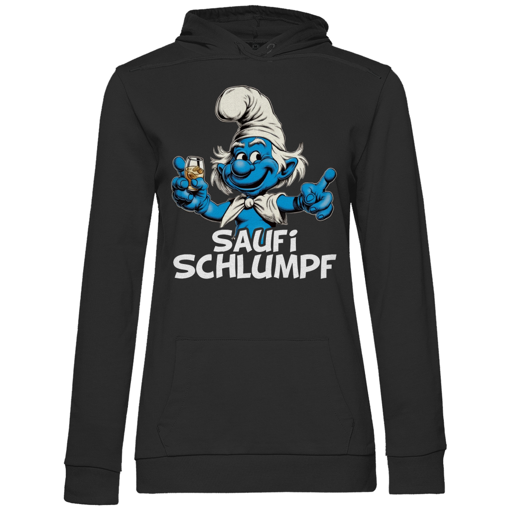 Saufi Schlumpf Grafik - Damen Hoodie