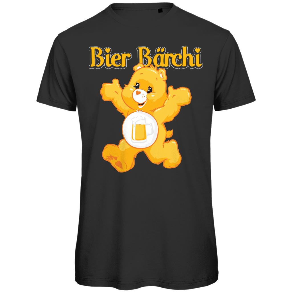Bier Bärchi Glücksbärchi - Herren Premium Bio T-Shirt Black