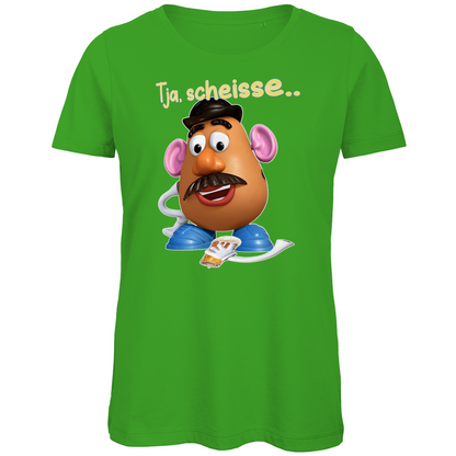 Tja, scheisse - Charlie Naseweis Toy Story - Damen Premium Bio T-Shirt Real Green