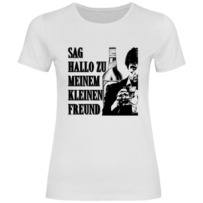 Sag Hallo zu meinem kleinen Freund - Damenshirt White
