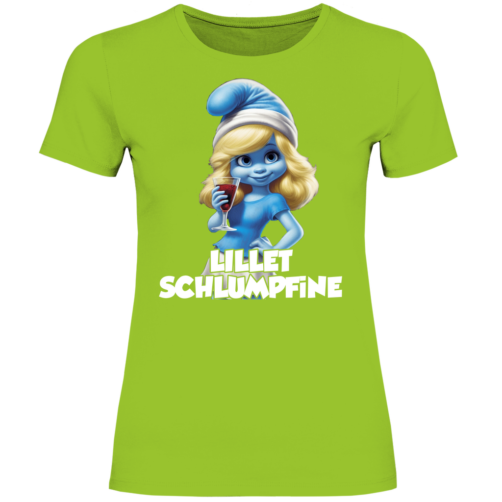 Lillet Schlumpfine Grafik - Damenshirt