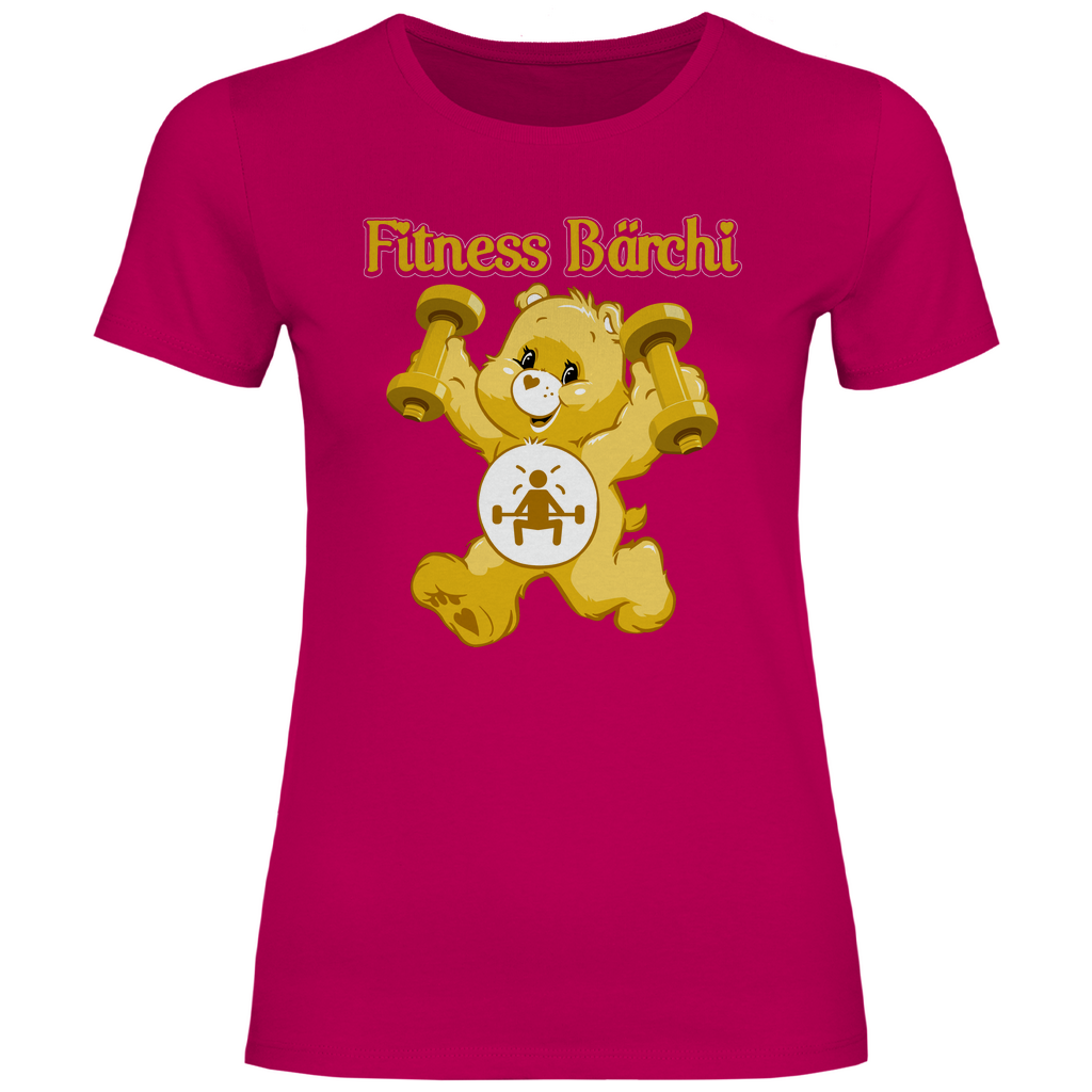 Fitness Bärchi - Glücksbärchi - Damenshirt