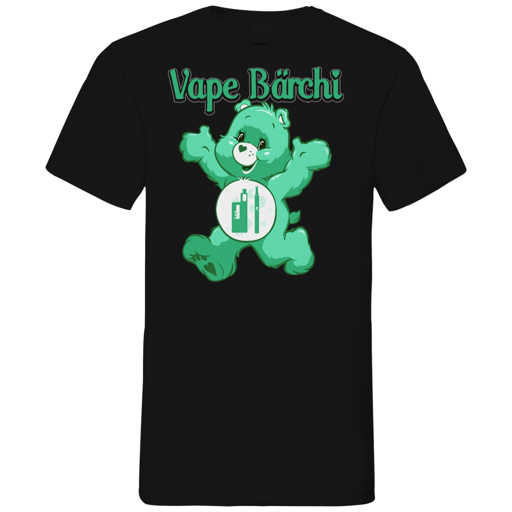 Vape Bärchi - Glücksbärchi - Herren V-Neck Shirt