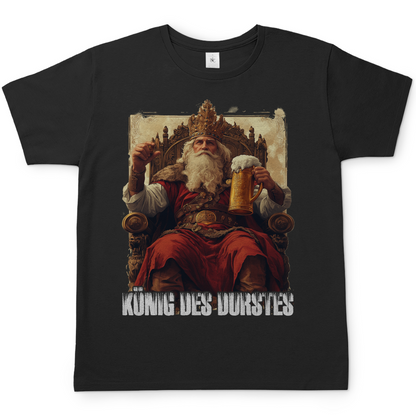 König des Durstes - Herren Shirt Black