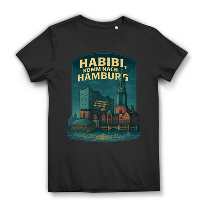 Habibi komm nach Hamburg - Damen Premium Bio T-Shirt