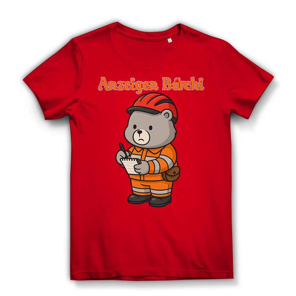 Anzeigen Bärchi - Glücksbärchi - Damen Premium Bio T-Shirt Red
