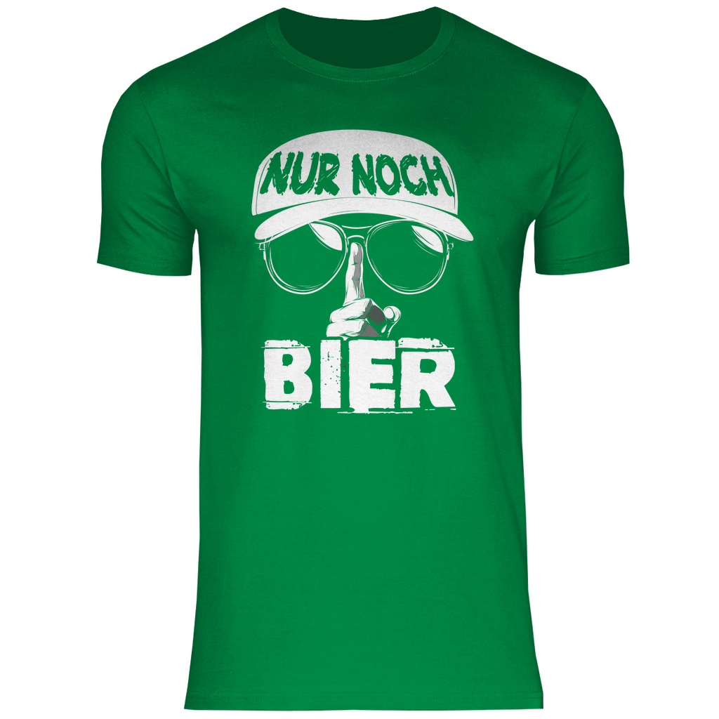 Nur noch ein Bier - Herren Shirt Kelly Green