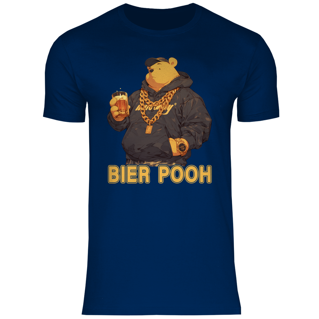 Winnie the Bier Pooh - Herren Shirt