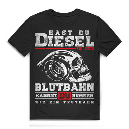 Männer Diesel Shirt – Provokantes Spruchshirt für Schrauber und Tuning Freaks